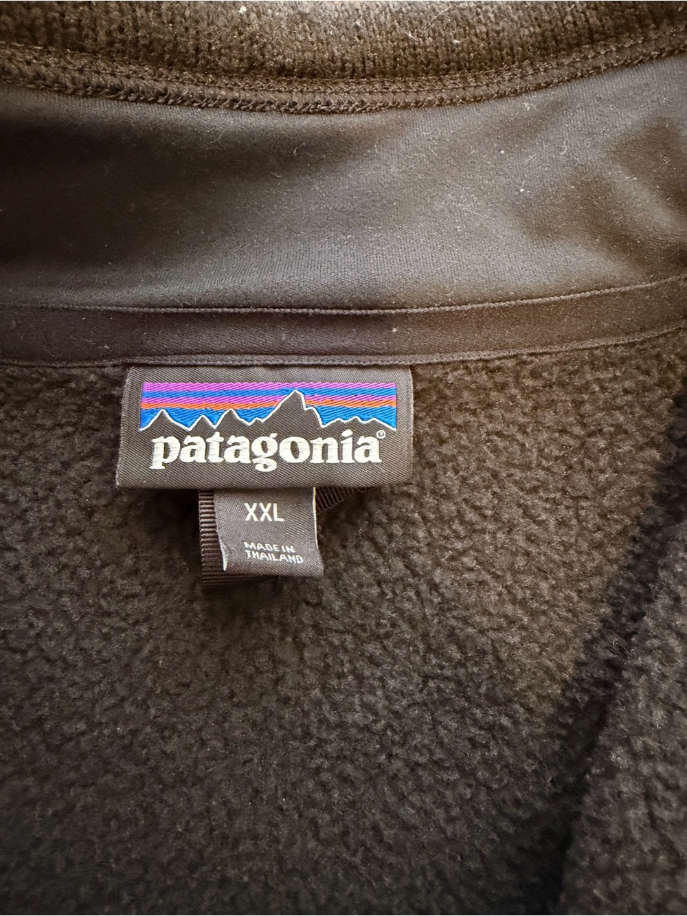 Patagonia Black 1/4‑Zip Fleece Pullover - Picture 4 of 4